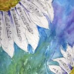 Musical Daisies Collage